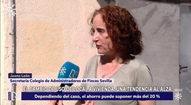 🏠 Cada vez son más habituales los cambios de uso de locales a viviendas, una alternativa que puede abrir nuevas oportunidades residenciales y un ahorro para el comprador. Eso sí, siempre que se cumplan los requisitos urbanísticos y normativas necesarias.

🎥 En @canalsurnoticias, la secretaria del CAF Sevilla, Juana León, recuerda un aspecto clave antes de iniciar cualquier operación: consultar las normas escritas de cada comunidad, normalmente inscritas en el Registro de la Propiedad, para comprobar si este tipo de transformación está permitida o no.

💼 Porque cada comunidad tiene sus particularidades y contar con el asesoramiento de un Administrador/a de Fincas colegiado/a es fundamental para este tipo de operaciones.