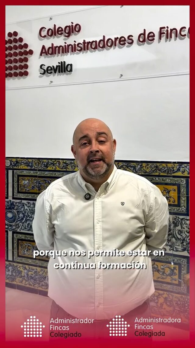 😅 ¿Quién dijo que ser Administrador/a de Fincas era aburrido?

🎥 En este vídeo, tres Colegiad@s comparten su experiencia tras la jornada formativa “Acoso al Administrador/a. Blocking”, hablando sobre los aspectos positivos de las formaciones que ofrece el Colegio de Administradores de Fincas de Sevilla, así como de situaciones reales que viven en el día a día de la profesión y de la importancia de contar con herramientas para saber gestionarlas.

💼 Porque la formación continua no solo nos ayuda a crecer profesionalmente, también nos prepara para afrontar con más seguridad, confianza y apoyo los retos diarios de los Administradores de Fincas Colegiados/as.