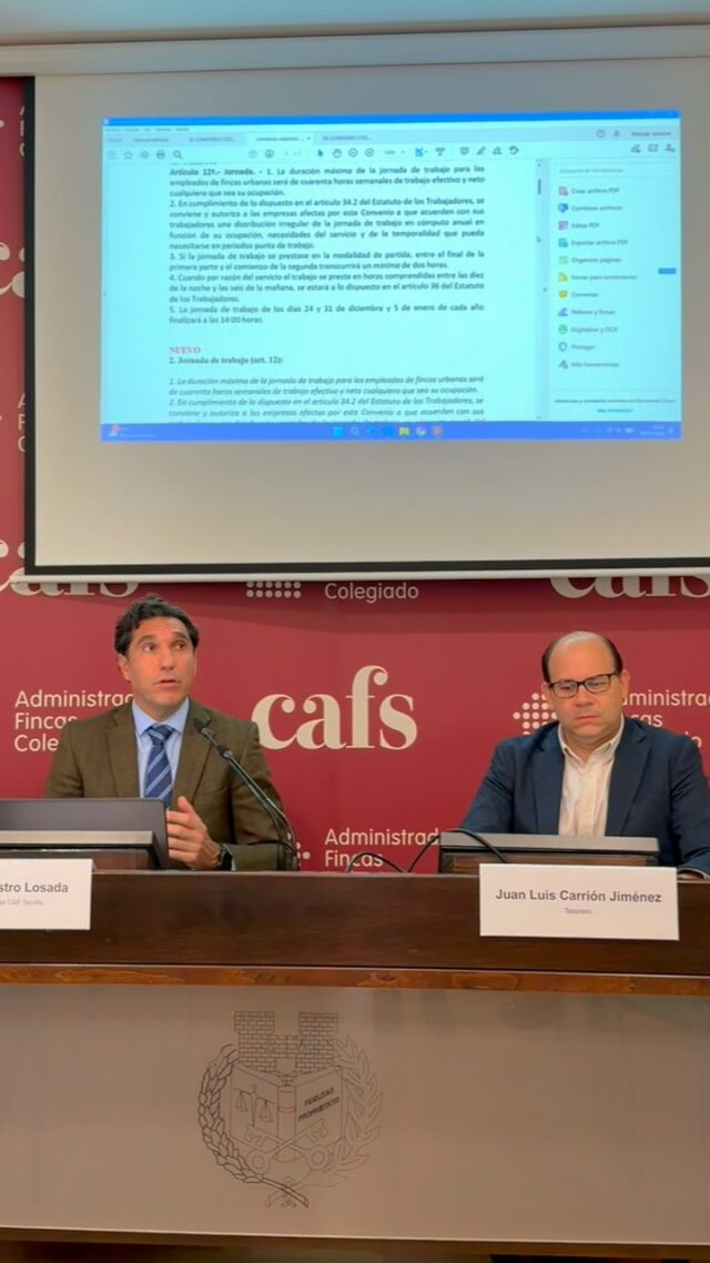 📚 La formación sigue siendo una de las grandes apuestas del Colegio de Administradores de Fincas de Sevilla. Los cursos celebrados antes del verano han contado con una gran participación y una valoración muy positiva por parte de nuestros colegiados.

🔜 Y esto no para: muy pronto presentaremos el calendario de formaciones para este otoño, con nuevas sesiones pensadas para afrontar los retos que plantea el día a día de la profesión.

💼 Desde el Colegio trabajamos para ofrecer a nuestros colegiados una formación útil, práctica y adaptada a sus necesidades.