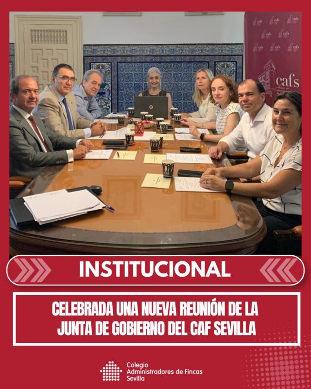💼 Tras una semana marcada por dos grandes citas para el Colegio, la Junta de Gobierno del CAF Sevilla se ha reunido hoy para poner en común el balance del XI Día del Presidente, celebrado en la Cámara de Comercio de Sevilla, y del Almuerzo Anual de Colegiados 2026, que tuvo lugar en Abades Triana. Dos encuentros que nos han permitido compartir experiencias y reforzar los vínculos con nuestros colegiados y la profesión.

📊 La reunión también ha abordado el cierre de cuentas del último trimestre del ejercicio y la incorporación de nuevos colegiados/as. Nos alegra seguir creciendo y dar la bienvenida a quienes se suman al Colegio para avanzar juntos y fortalecer nuestra profesión. ¡Seguimos trabajando!