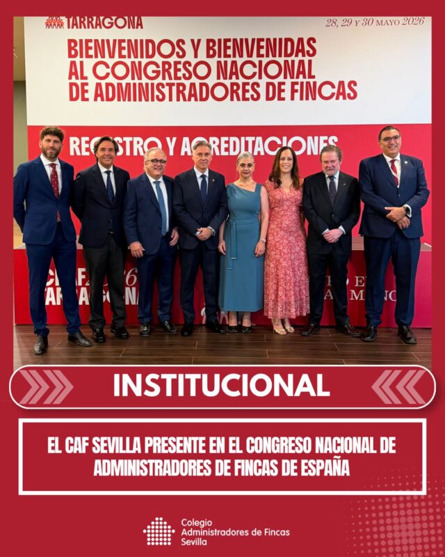 ✈️💼 Nos fuimos a Tarragona.

🤝 El Colegio de Administradores de Fincas de Sevilla ha estado presente en el Congreso Nacional de Administradores de Fincas de España, organizado por el @caftarragona.

Un espacio de encuentro, formación e intercambio de experiencias entre Colegios territoriales y profesionales del sector, para seguir creciendo y afrontando juntos los retos que tiene esta profesión.